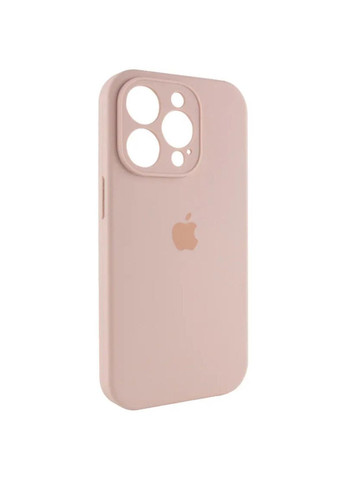 Силіконовий чохол з закритою камерою для iPhone 15 Pro Pink Sand No Brand (306548910)