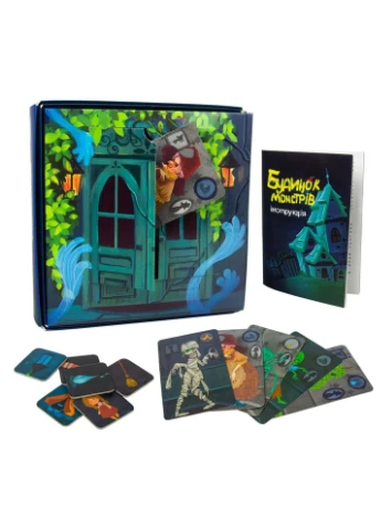 Настольная игра Strateg Дом монстров (укр.) (30866) Стратег (388372698)