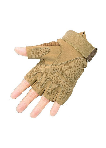 Перчатки тактические Military беспалые, размер Sand Primo (333720402)