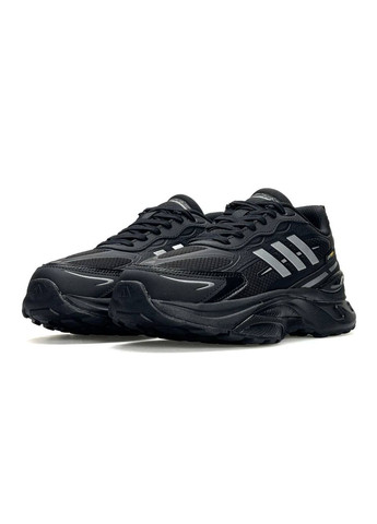 Черные демисезонные кроссовки мужские adidas black white No Brand MTS Pro GTX