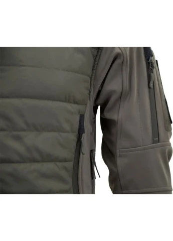 Оливкова демісезонна куртка carinthia g-oft isg 2.0 jacket olive No Brand