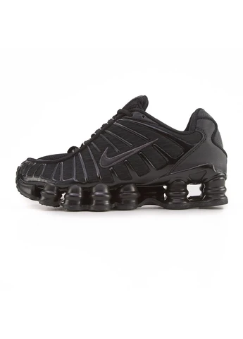 Черные демисезонные кроссовки мужские nike shox tl black найк шокс тл черные No Brand