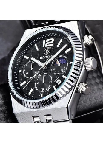BY-5225 Сріблясто-чорний No Brand (389884176)