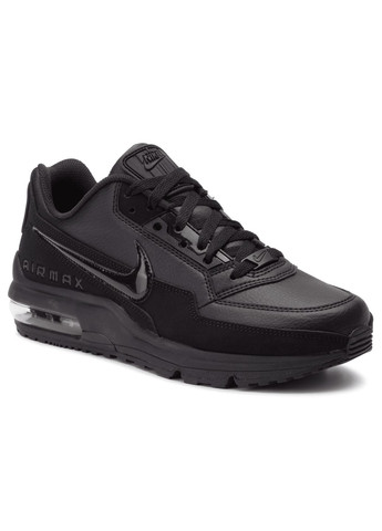 Чорні всесезон кросівки чоловічі air max ltd 3 687977-020 весна-осінь шкіра текстиль чорні Nike