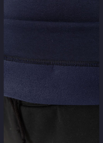 Худи мужской на флисе однотонный, цвет темно-синий, Ager (272610089)