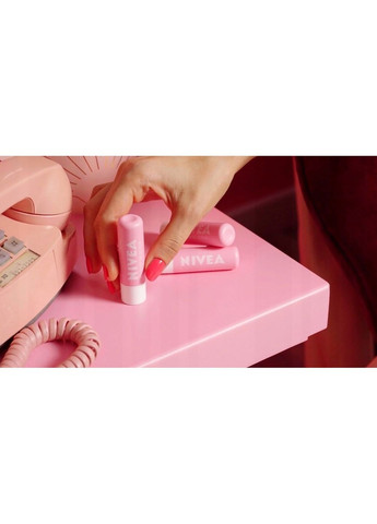 Скраб-бальзам для губ, з олією шипшини, 5,5 мл Nivea 88023 (328396564)