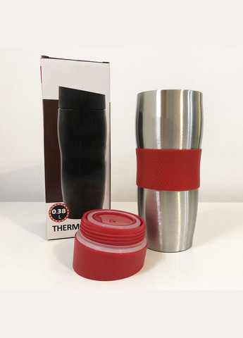 Термокухоль UN-1072 0.38 л, Термос з нержавіючої сталі металевий, Термоси для фітнесу. Колір: Unique (372908466)