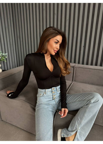 Женский боди с акцентными швами Osoblyva (365696370)