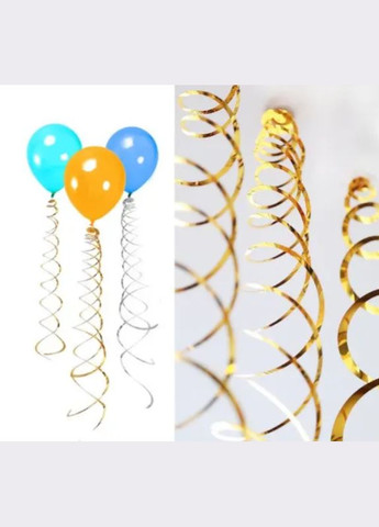 Дождик гирлянда 6 полосочек 70 см золотистый Jannet Дощик (316680236)