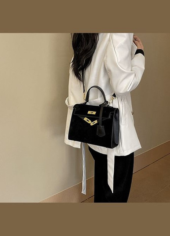 Женская сумка 2363 замшевая кросс-боди No Brand (344446591)