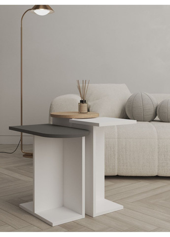 Комплект из трех журнальных столиков, три кофейных столика, придивание столика S-17 No Brand (371910851)