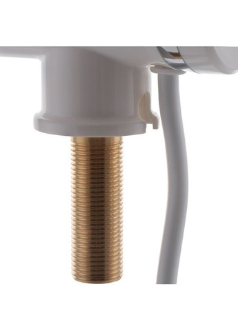 Проточний водонагрівач ELW02-EP з індикатором температури та УЗО, 3.6 кВт, білий, з поворотним виливом, для кухні (ZX2749) Zerix (334003407)