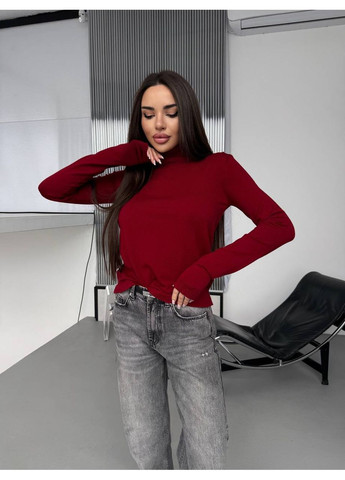 Женский базовый вязаный гольф No Brand Б1466-147/4 (372447508)