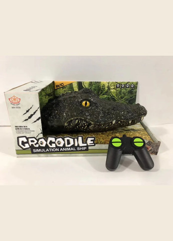 Крокодил на радиоуправлении Crocodile реалистичный с пультом - Детские игрушки No Brand (342369243)