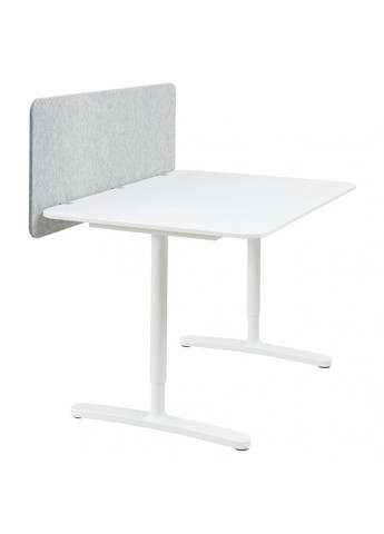 Письмовий стіл з ширмою ІКЕА BEKANT 120х80 48 см (s69387297) IKEA (278408550)
