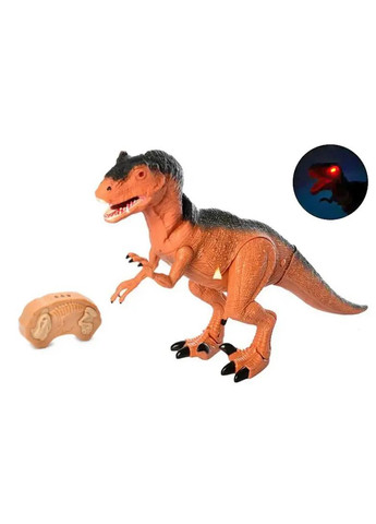 Інтерактивний динозавр на радіокеруванні з музикою і світлом, пластик, універсальний, в асортименті RS6122 YG Toys Зві2596 (370652041)