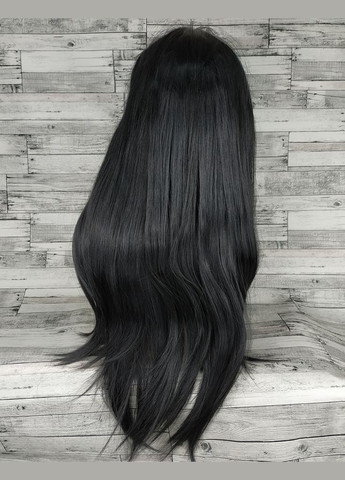 Перука жіноча довга пряма з проділом без чубчика з термоволокна. No Brand 6297 (280911764)