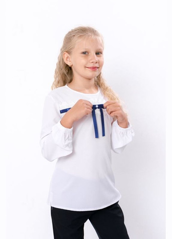 Белая праздничный рубашка No Brand