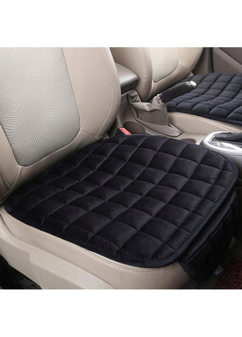 Автомобільна накидка велюрова чорна 50х50 см, накидка на сидіння для захисту від бруду No Brand (361669592)