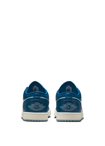 Комбіновані кросівки air 1 low se industrial white/blue fn5214-141 демісезон Air Jordan