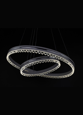 Люстра світлодіодна підвісна LED світильник для квартири на стелю лед з пультом 26057 Білий 40-120х50х50 см. Sunnysky (364767487)