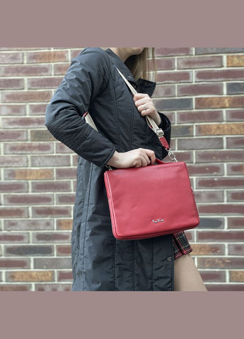 Шкіряна папка-сумка жіноча Contatto 9594-28 nero Tony Perotti (303831747)