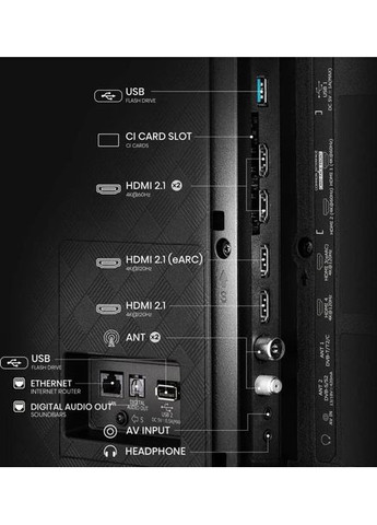 Телевізор 55A85Q Hisense (372465658)