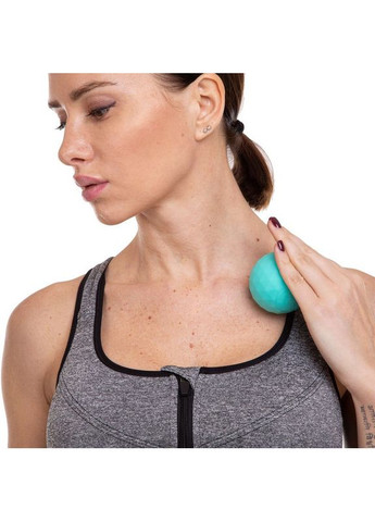 Мяч кинезиологический (TPR, d-6 см, Бирюзовый) (FI-3809_Бирюзовый) SP-Sport (361434202)