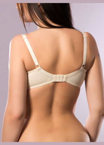 Бежевий бюстгальтер 65052 d Diorella з кісточками нейлон, еластан