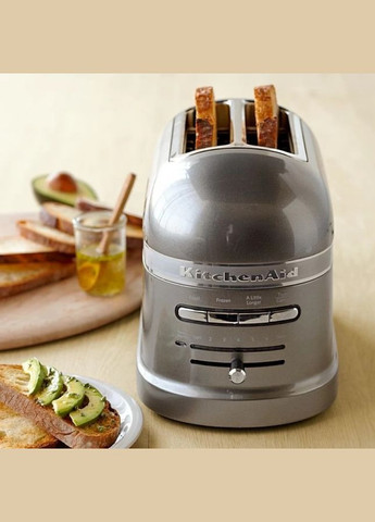 Тостер Artisan 5KMT2204EMS 1250 Вт серебристый KitchenAid (364110091)
