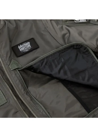 Зелена демісезонна куртка aviator ku202kh Dobermans Aggressive