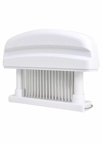 Тендерайзер для мяса размягчитель мяса ручной универсальный разрыхлитель для стейков Белый Kitchen Master (304153175)