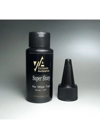 Топ для гель лаку без липкого шару Top Super Shine 30 мл (Супер блиск) Victoria Avdeeva (382351771)