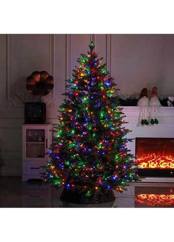 Гірлянда Роса 60 м мідний зелений дріт USB, Пульт, 600 LED, мульти (різнобарвна) No Brand (368150446)