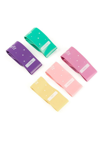 Набір резинок для фітнесу 0,5-30кг Q-66435 Queenfit (361951956)