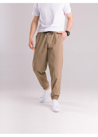 Бежевые повседневный демисезонные брюки No Brand