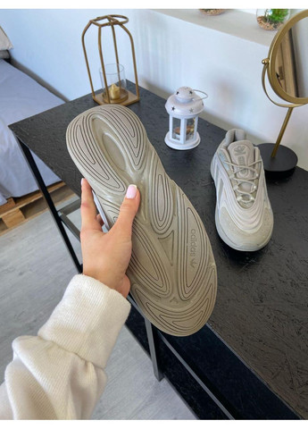 Серые демисезонные кроссовки мужские adidas ozelia grey v2 адидас озелия No Brand