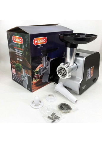 М'ясорубка електрична для м'яса MG-268 N 2000 Вт, М'ясорубки для ресторанів, М'ясорубка PU-576 2000 вт Magio (349511875)