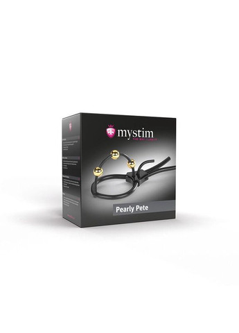 Утяжка для пеніса Mystim Pearly Pete, з трьома кульками No Brand (366878526)