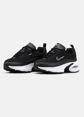 Черно-белые всесезонные кроссовки мужские nike air max portal black white | найк аир макс портал черно-белые No Brand