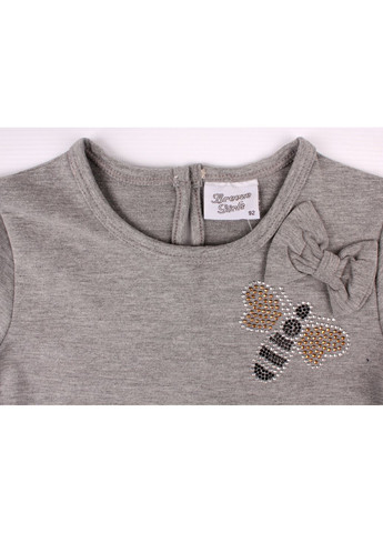 Сіра плаття 10079 сірий меланжевий Breeze (370216220)