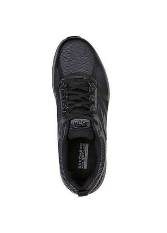 Черные демисезонные мужские беговые кроссовки go run consistent черный Skechers