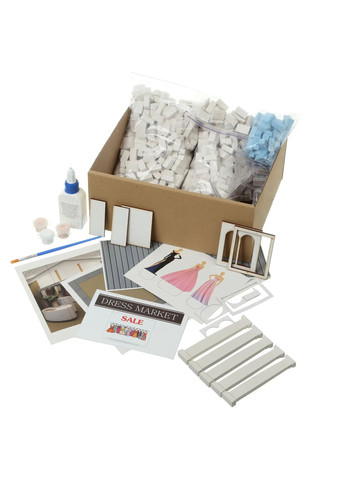 Конструктор з керамічних міні-цеглинок Салон одягу (71153) Wise Elk (364115264)