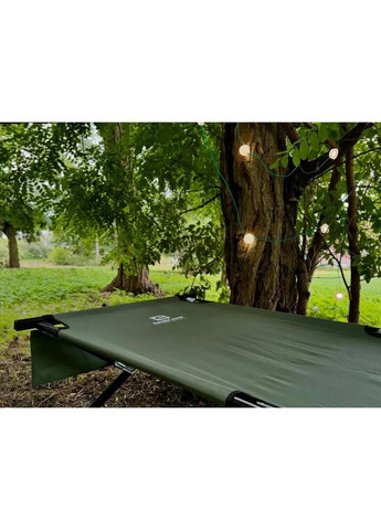 Кровать раскладная Base Camp Camping Bed, Olive Green BaseCamp (334669582)