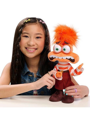 Интерактивная мягкая кукла Inside Out 2 Shaking With Anxiety Головоломка 2 - Тревожность (45514) Just Play (360898972)