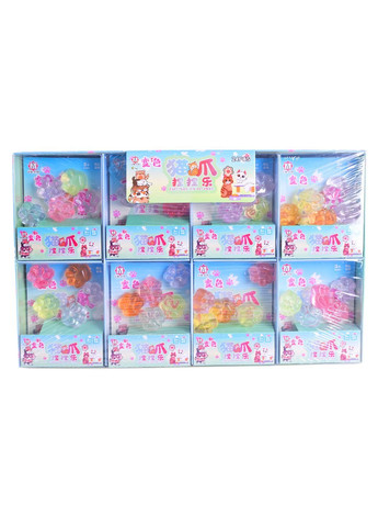 Набір з 5 антистрес іграшок Таба лапка, розмір 2 см, в асортименті - No Brand C29309 (371926444)