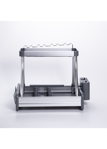 Сушилка для посуды двухъярусная с поддоном HP-46-7 Yiwu (370707079)