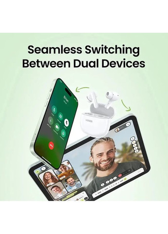 Наушники TWS HiTune T3C Earbuds (WS207) Белые Ugreen (368631279)