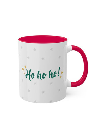 Чашка с принтом "Рождественские цыплятки" No Brand (368671444)