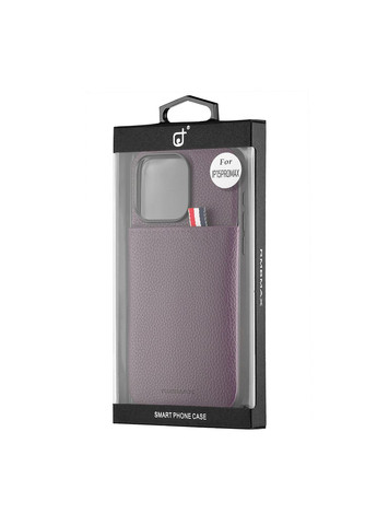 Чехол Jinduka Leather Pocket Purple Case iPhone 15 Pro Max (297452803)